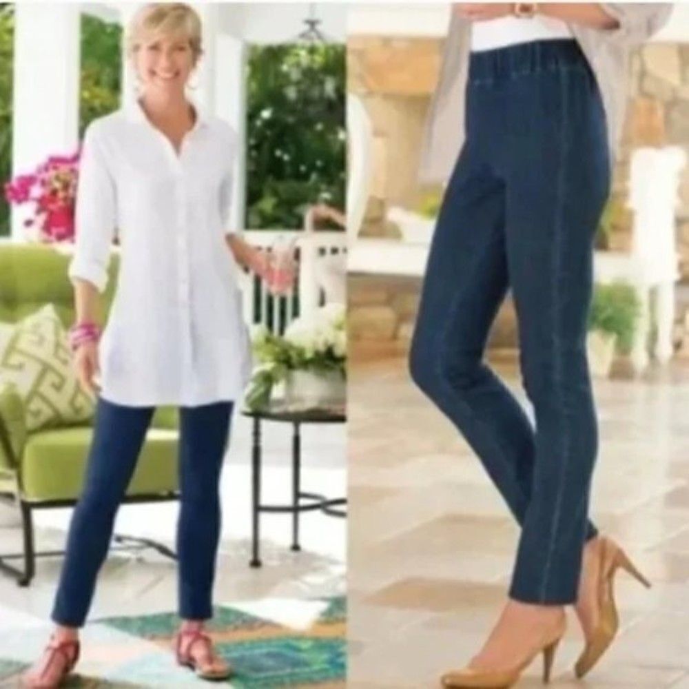 Soft Surrounding Metro HIgh Waisted Jeans Jeggings